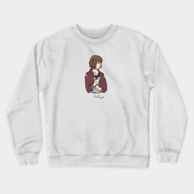 Max Caulfield 3 Crewneck Sweatshirt by kourtie1996